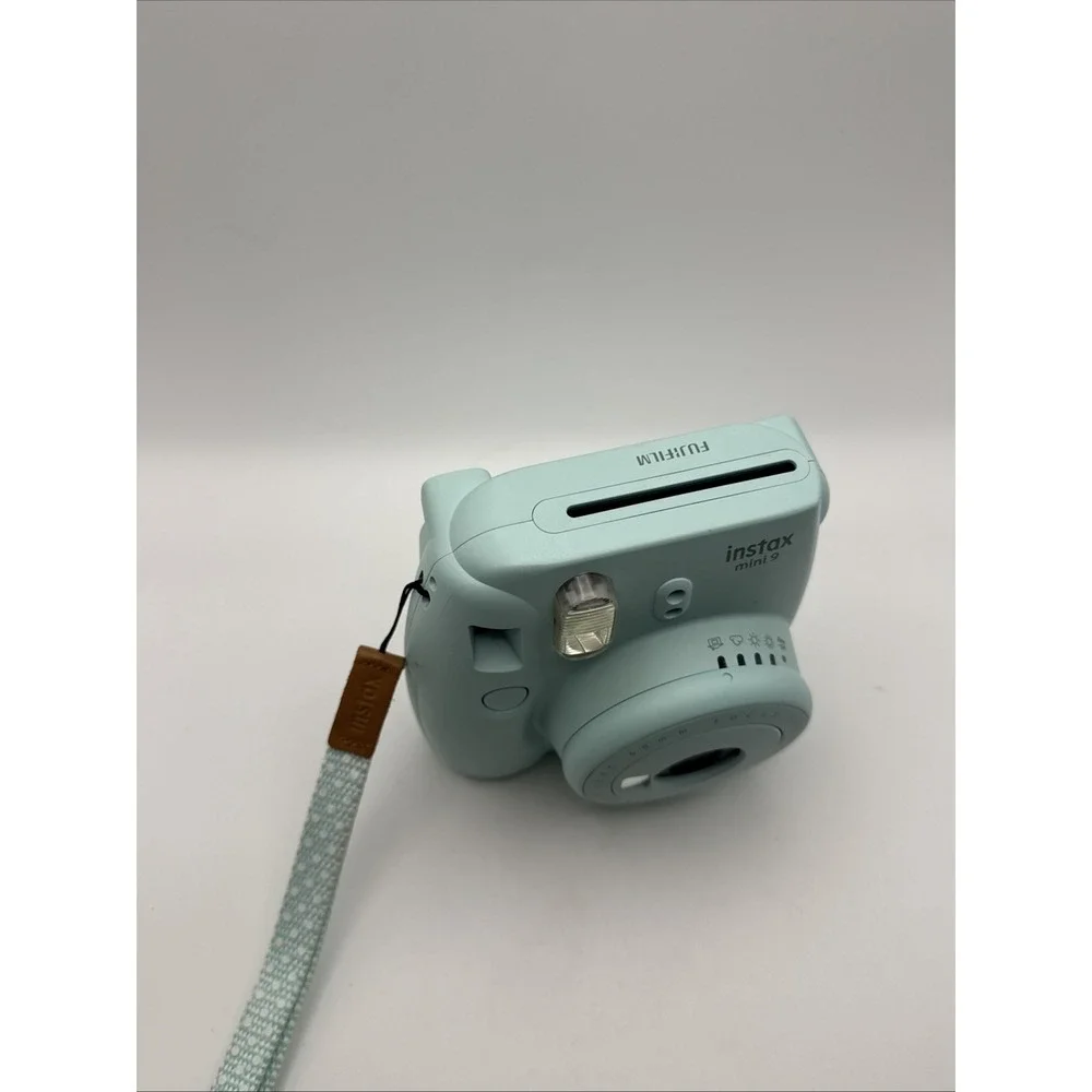 FUJIFILM Instax Mini 9 Ice Blue Instant Film Camera GC-6587